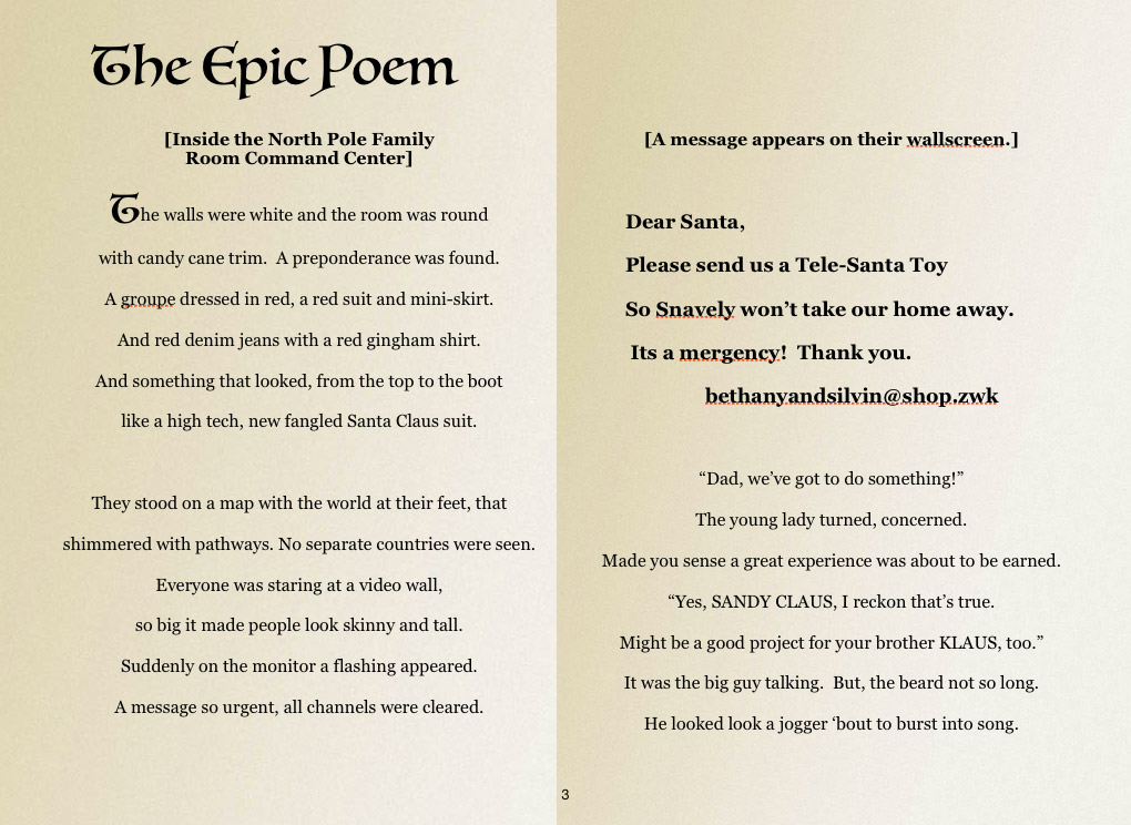 epic poem examples