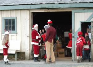 The whole gang at the Barn. Taped at the Pope Valley Winery.