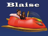 Sandy Claus and brother Klaus flying in Blaise, her talking Anti-gravity Sleigh. :26 3.3MB